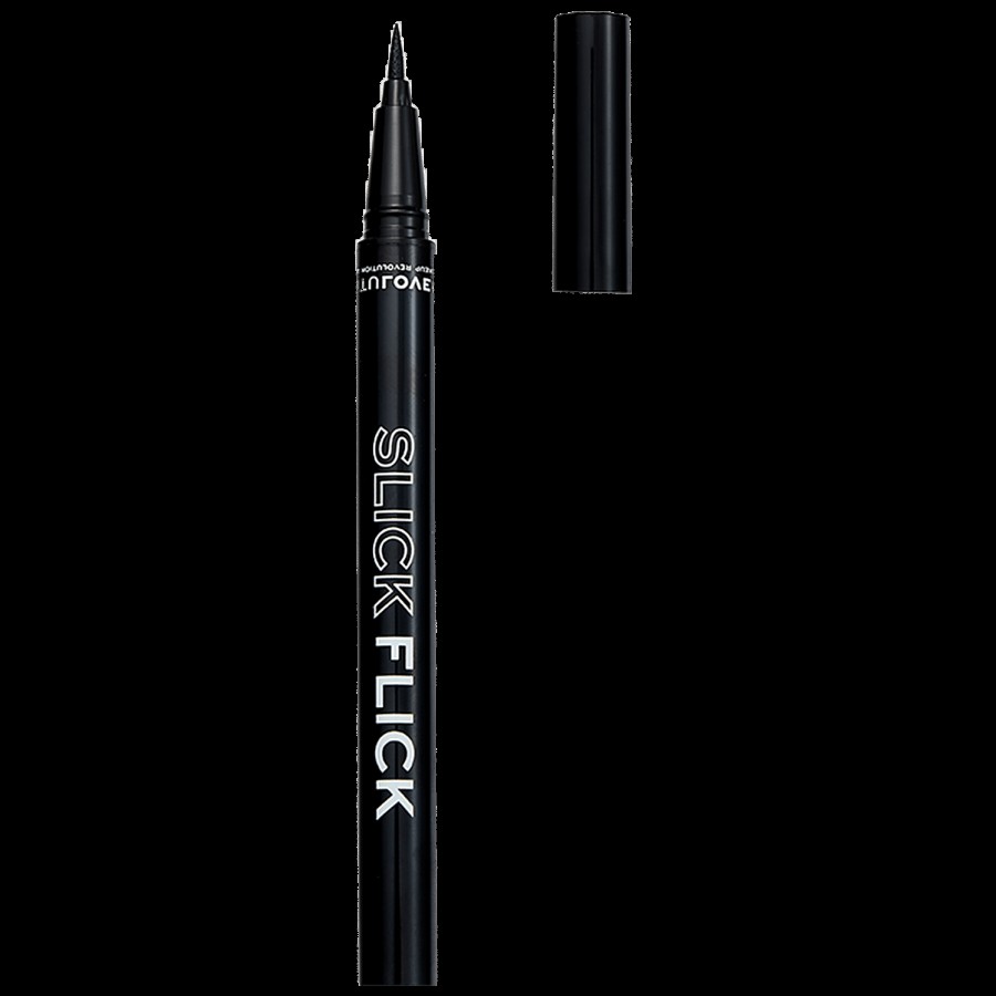 Makeup Revolution Relove Slick Flick Eyeliner - Long Lasting