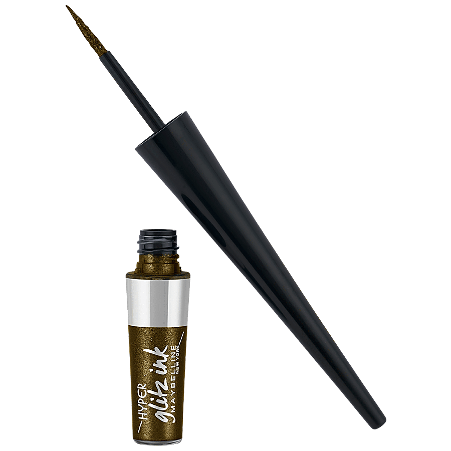 Maybelline New York HyperInk Glitz Eyeliner - Gold