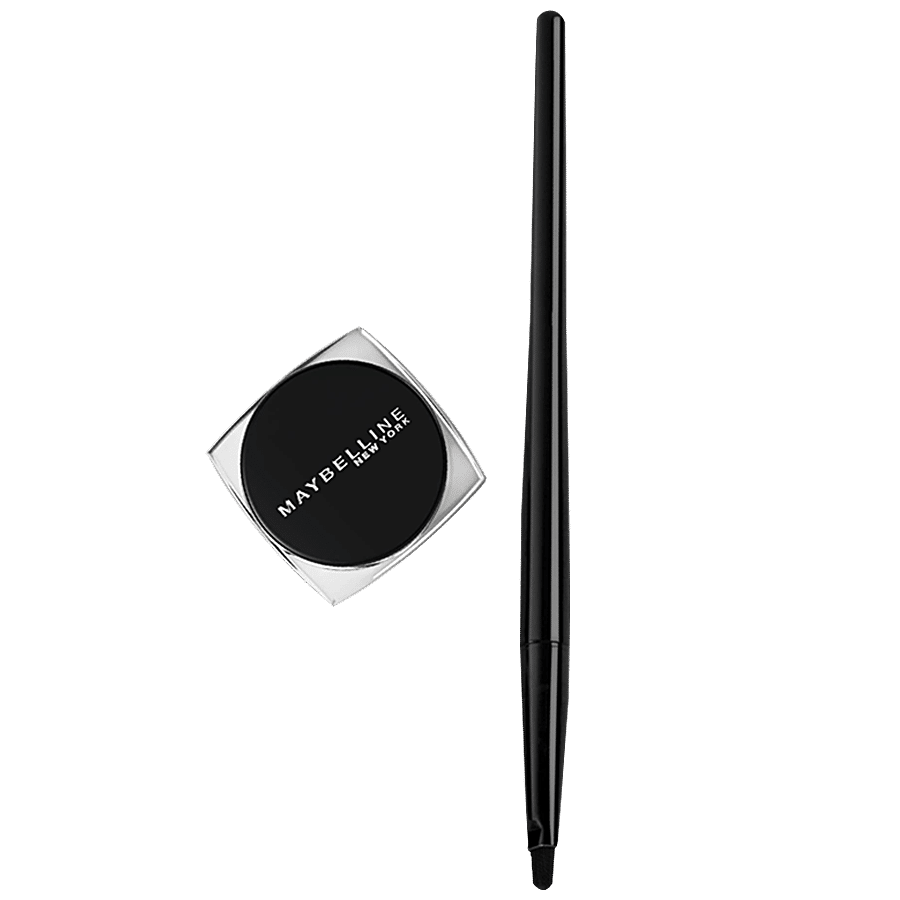 Maybelline New York Lasting Drama Gel Pot Eyeliner with Brush - Blackest Black