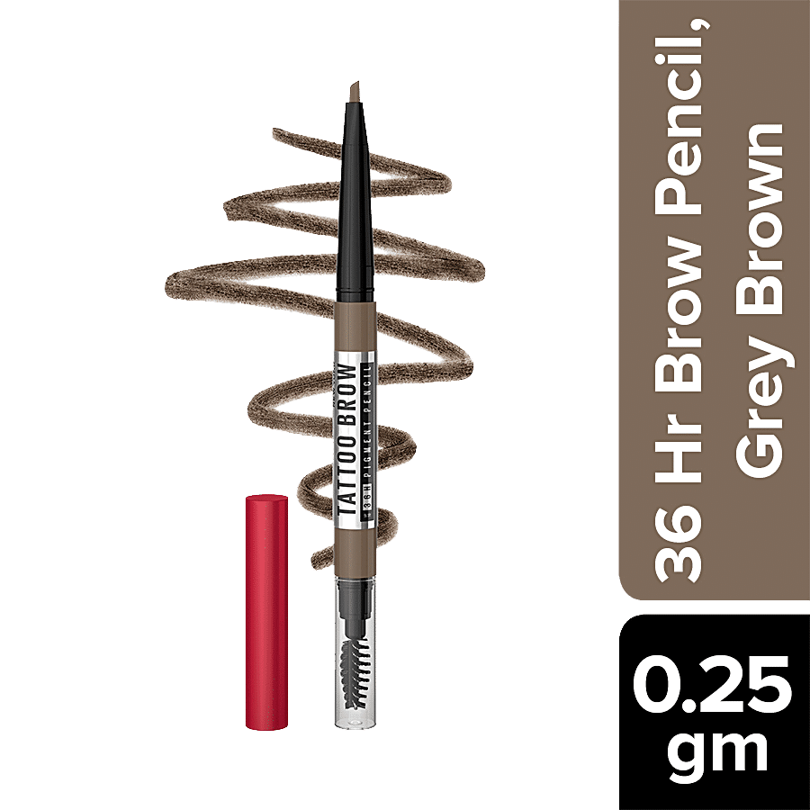 Maybelline New York Tattoo Brow 36 Hr Pigment Eyebrow Pencil - With Precision Tip