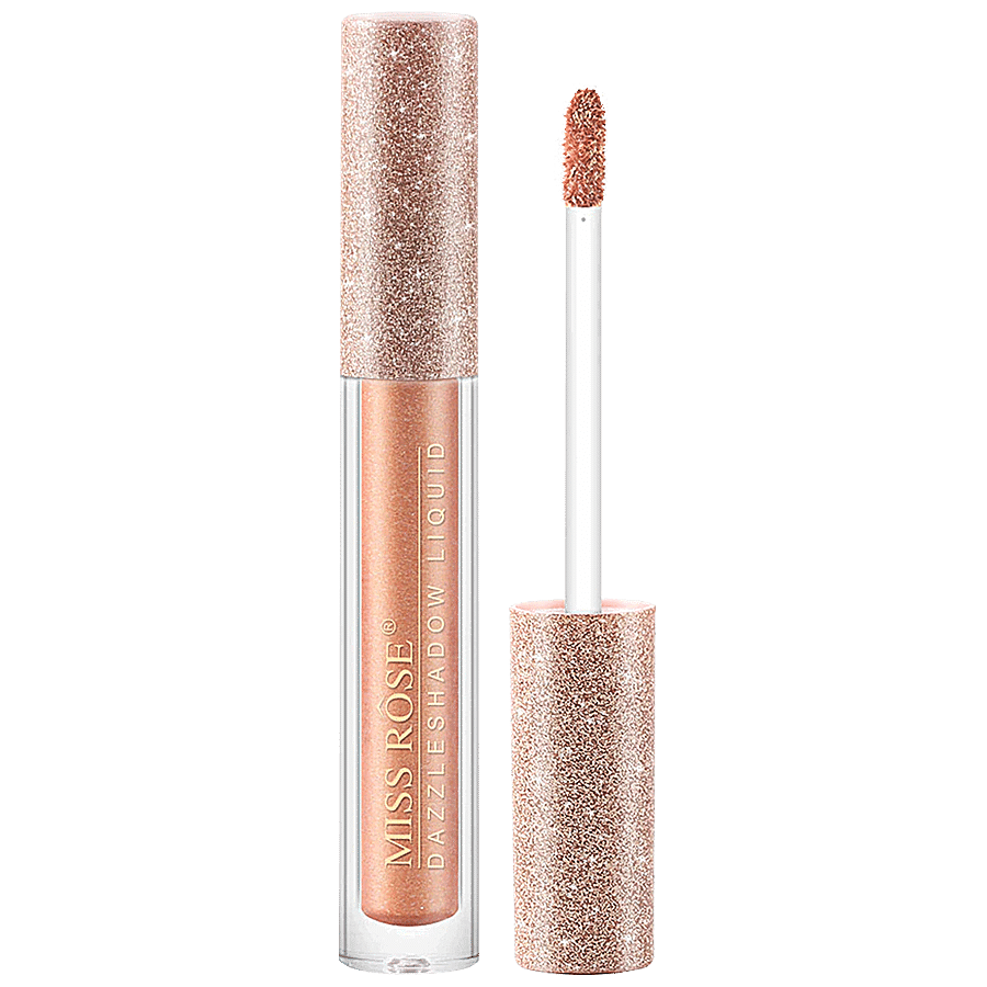 Miss Rose Glitter Liquid Eyeshadow - Highly Pigmented