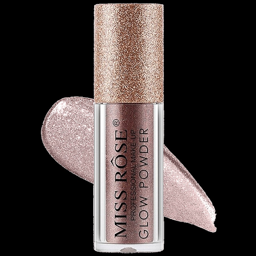 Miss Rose Glitter Glow Powder - Long-Lasting & Waterproof