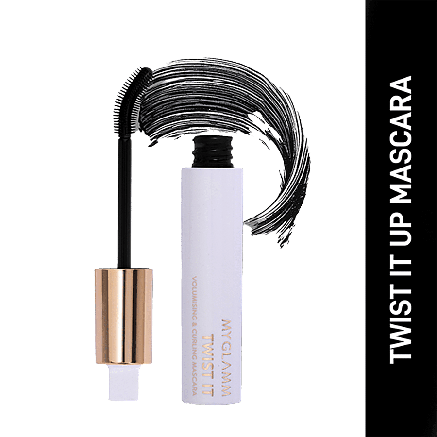 MyGlamm MyGlamm Twist It Up Mascara-Black-10ml