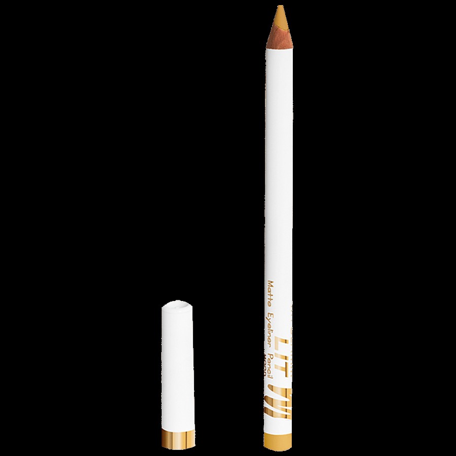 MyGlamm Lit Matte Eyeliner Pencil