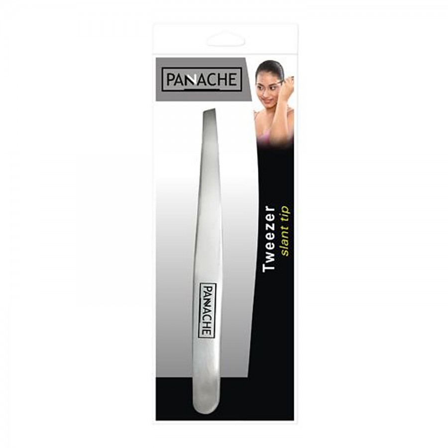 Panache Slant Tip Tweezer - Colour May Vary