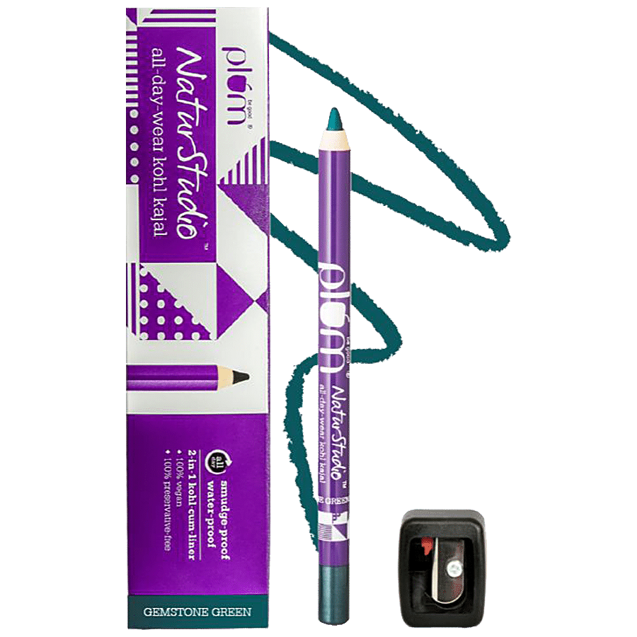 Plum NaturStudio All-Day-Wear Kohl Kajal - Waterproof