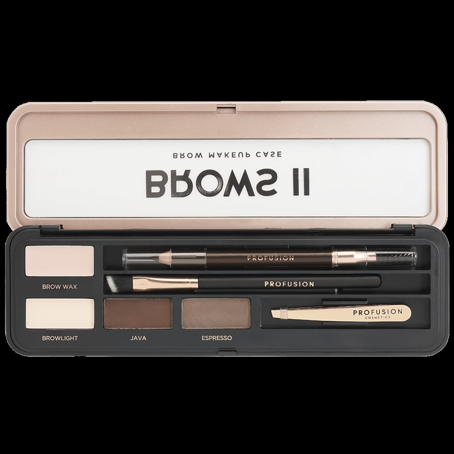 Profusion Cosmetics Pro Makeup Case - Brows 2