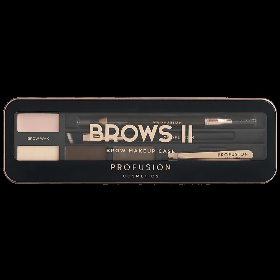 Profusion Cosmetics Pro Makeup Case - Brows 2