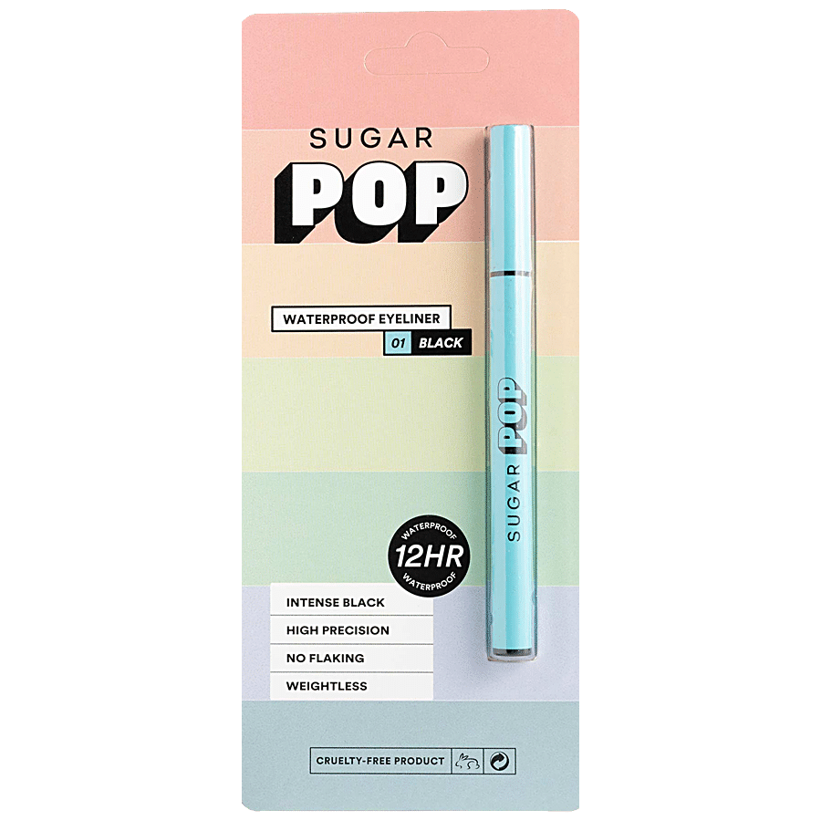 SUGAR POP Waterproof Eyeliner - Intense Black