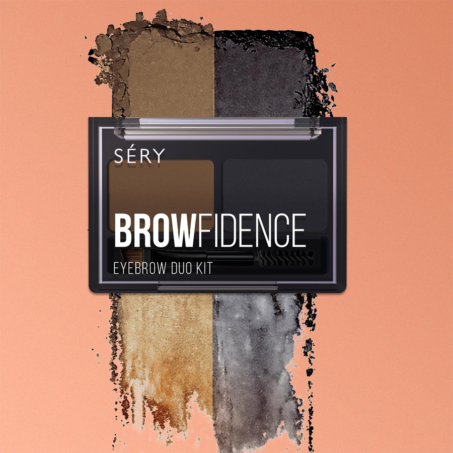 Sery Browfidence Eyebrow Duo Kit - Brow Shaping & Filling