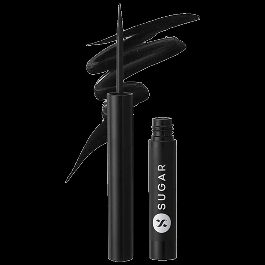 Sugar Cosmetics Eye Warned You So! Double Matte Eyeliner - Lasts Upto 17 Hours