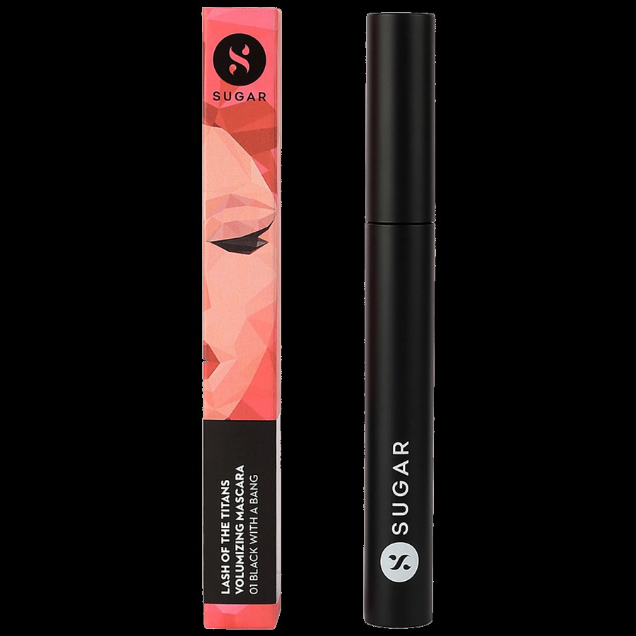 Sugar Cosmetics Lash Of The Titans Volumizing Mascara - Lightweight