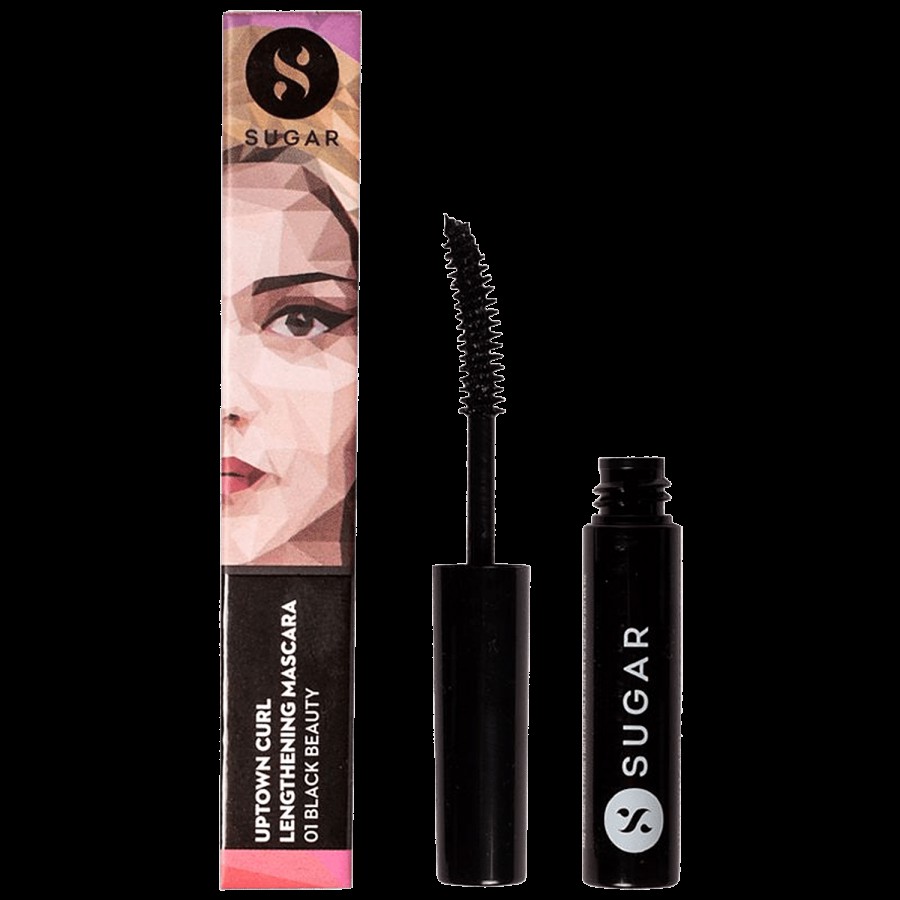 Sugar Cosmetics Uptown Curl Lengthening Mascara