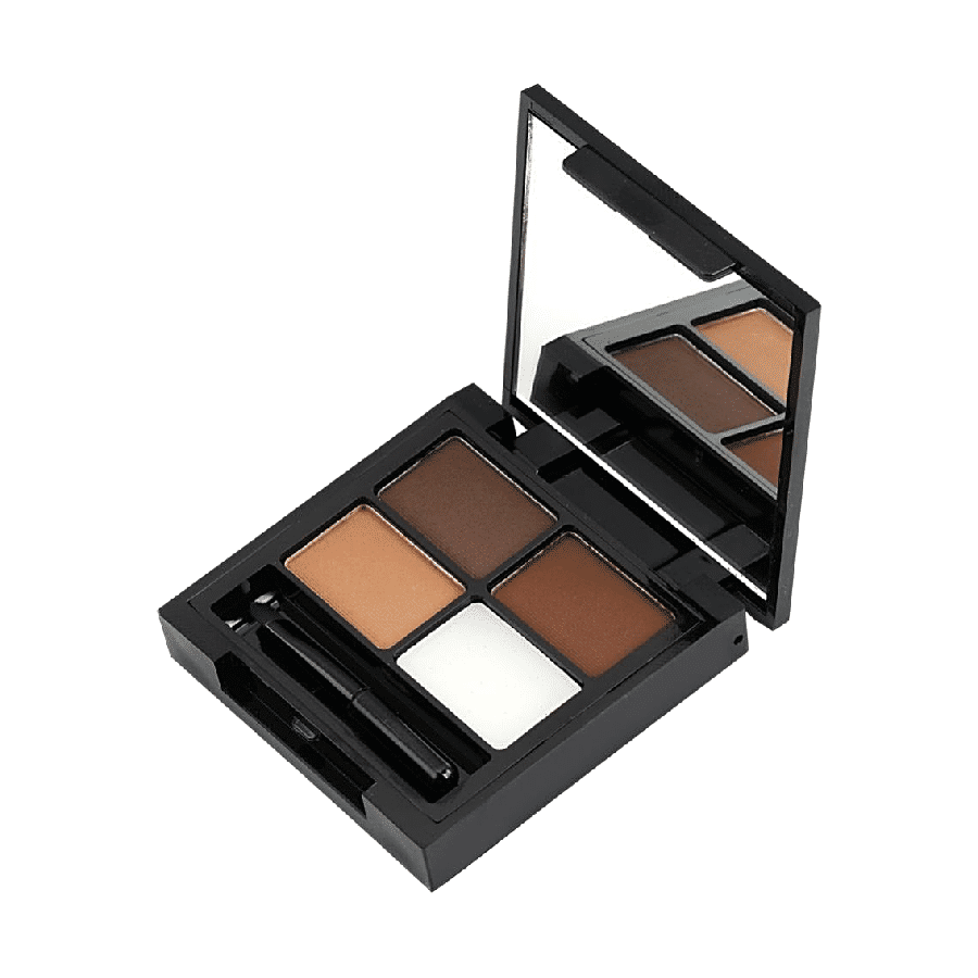 Swiss Beauty Eyebrow Palette - 3 Brows Powder + 1 Wax Cream