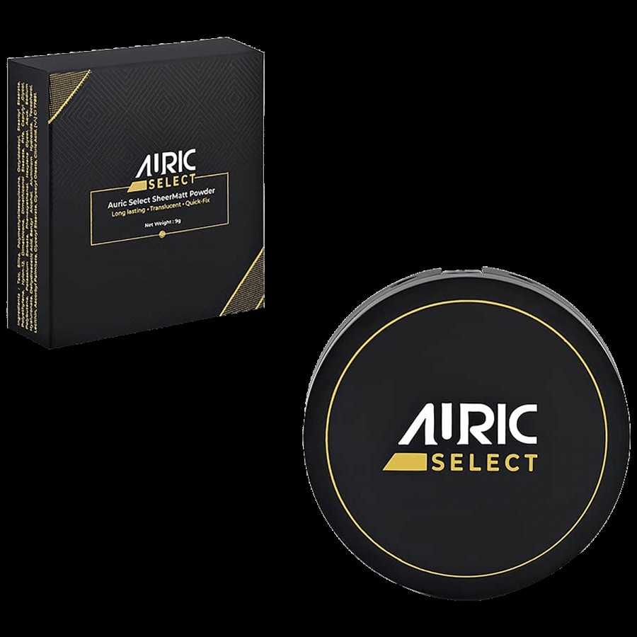 Auric Select Sheer Matt Powder - Radiant & Smooth Skin