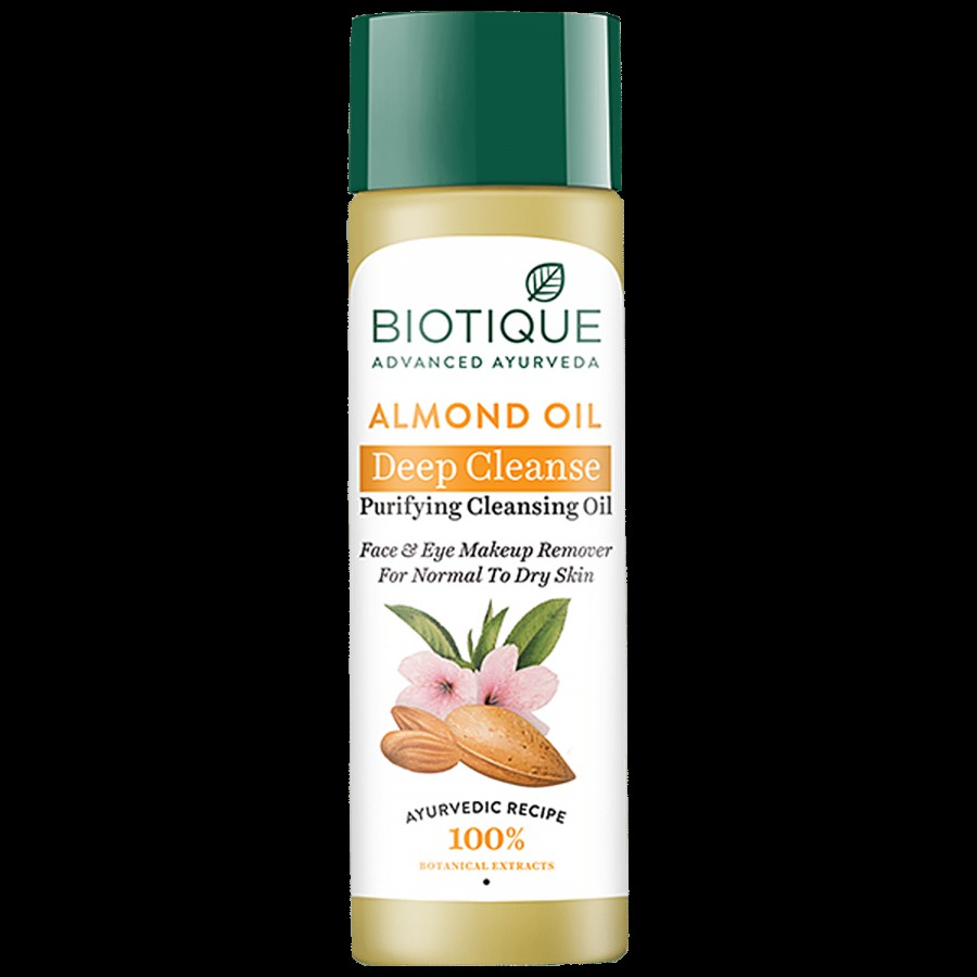 BIOTIQUE Deep Cleanse Purifying Cleanser - Almond Oil