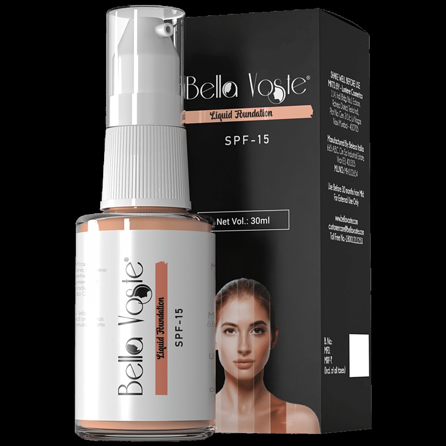 Bella Voste Liquid Foundation - SPF15