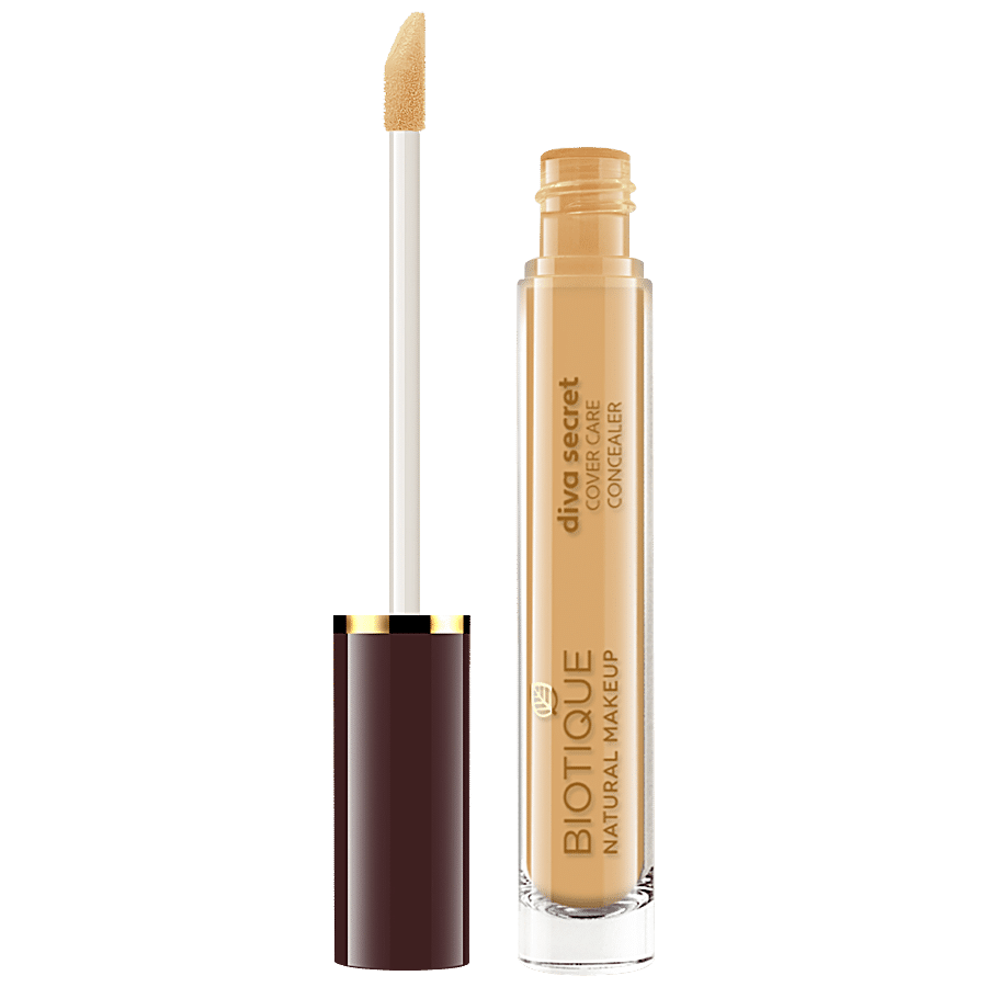 Biotique Natural Makeup Diva Secret Cover Care Concealer - Golden Honey