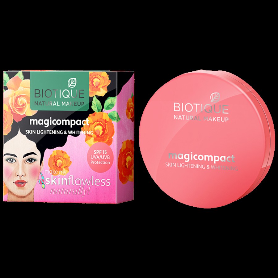 Biotique Natural Makeup Magicompact - Seashell