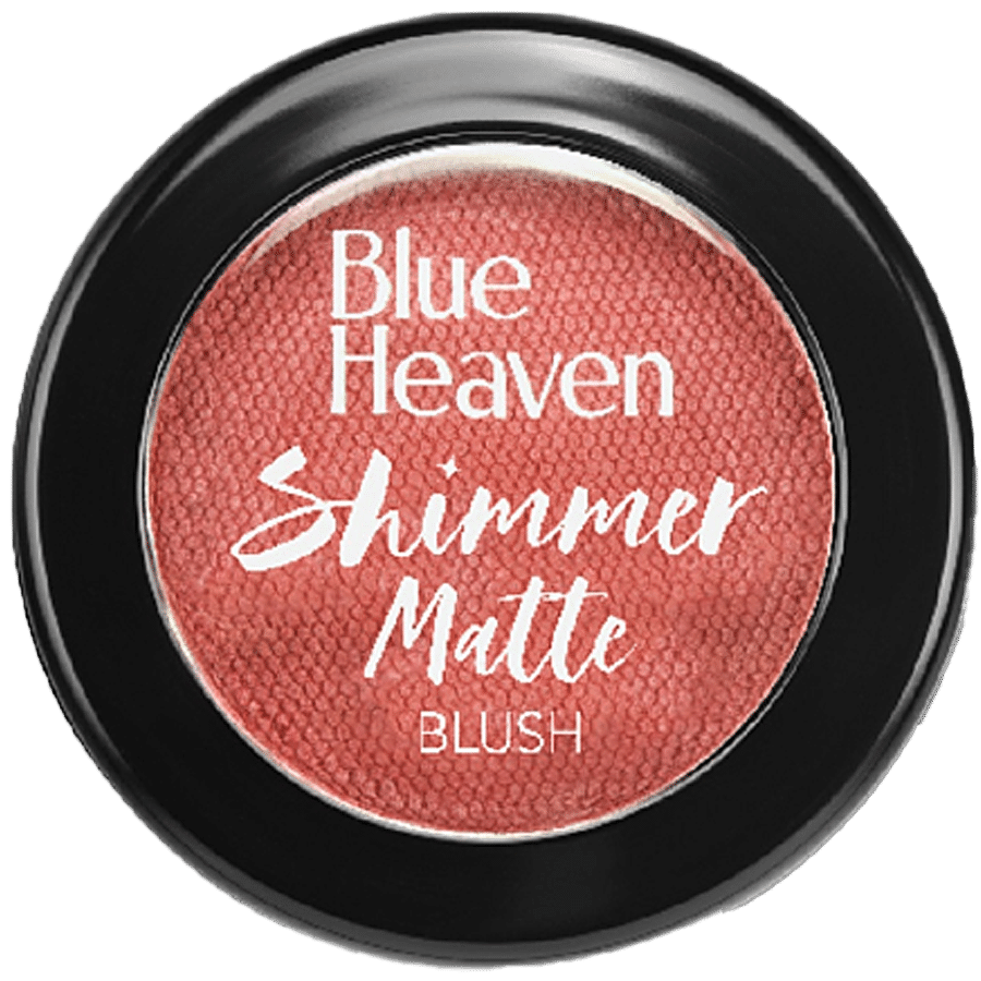 Blue Heaven Shimmer Matte Blush