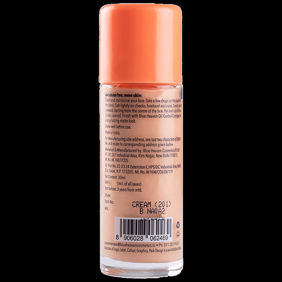 Blue Heaven Oil Control Matte Foundation