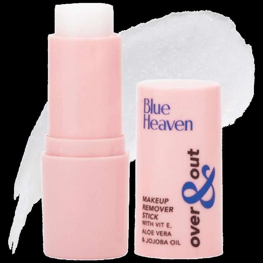 Blue Heaven Over & Out Makeup Remover Stick - Removes Dirt & Impurities