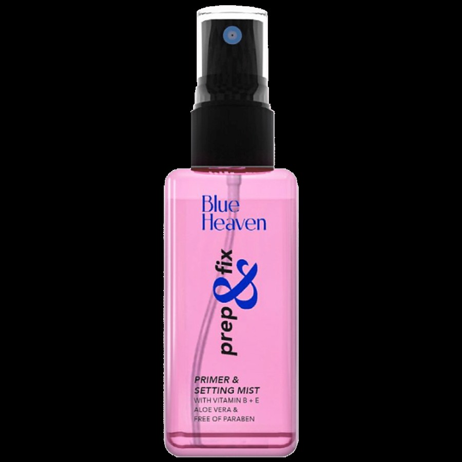 Blue Heaven Prep & Fix Primer & Setting Mist - Paraben Free