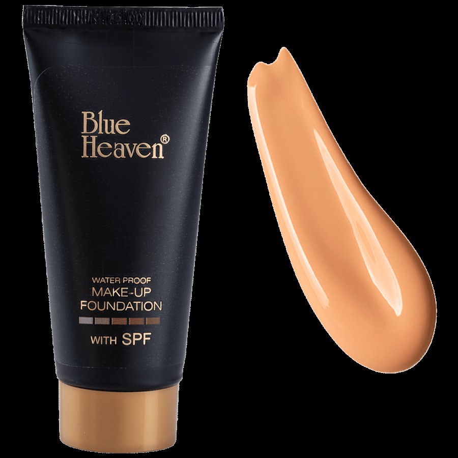 Blue Heaven Water Proof Make-Up Foundation With SPF