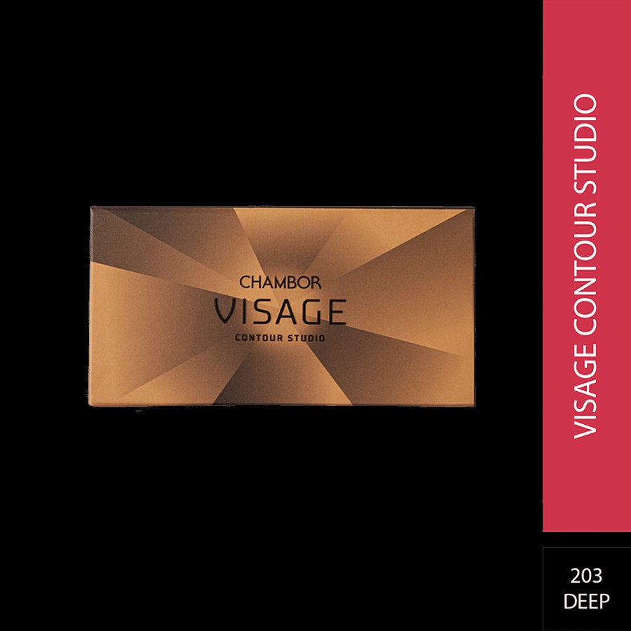 Chambor Visage Contour Studio Face Palette - High Shine