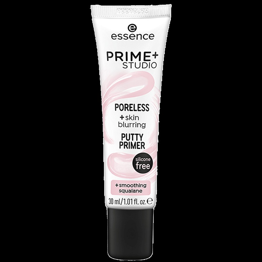 Essence Prime+ Studio Poreless + Skin Blurring Primer - Smoothing Squalane