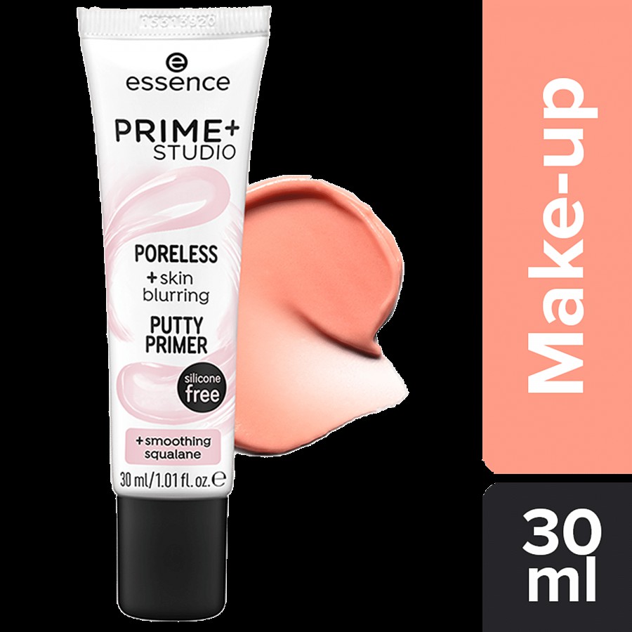 Essence Prime+ Studio Poreless + Skin Blurring Primer - Smoothing Squalane