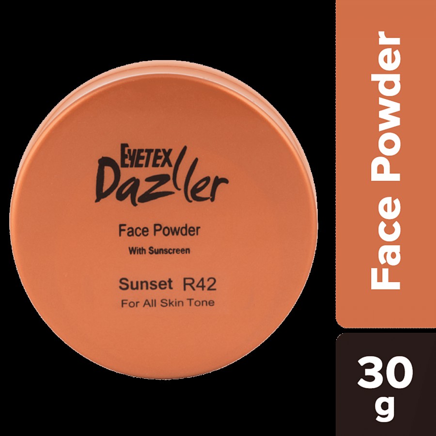 Eyetex Dazller Face Powder - With Sunscreen