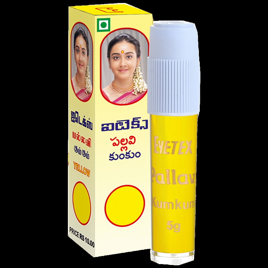 Eyetex Pallavi Kumkum - Skin Friendly Liquid Bindi