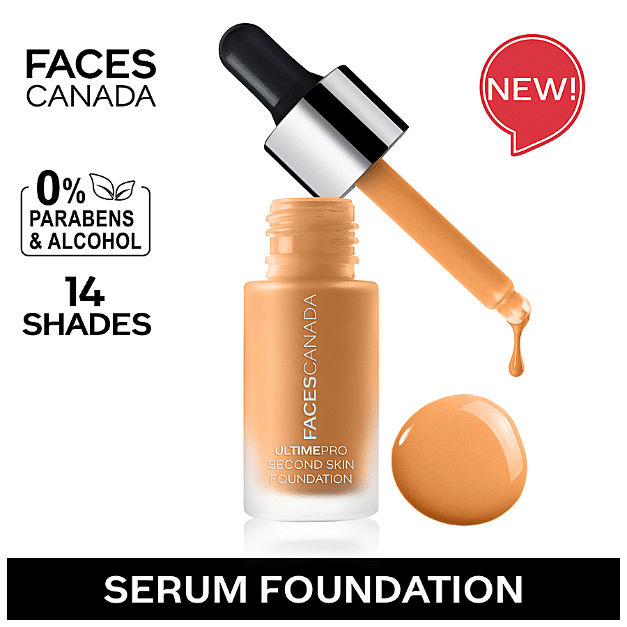 FACES CANADA Ultime Pro Second Skin Foundation - Matte Finish