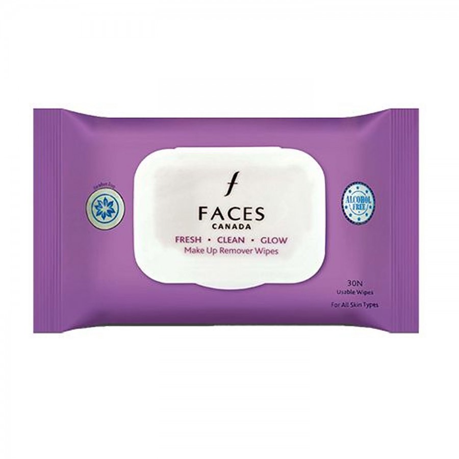 Faces Canada Fresh Clean Glow Makeup Remover Wipes