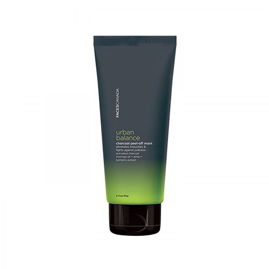 Faces Canada Urban Balance Charcoal Peel-Off Mask - Removes Impurities