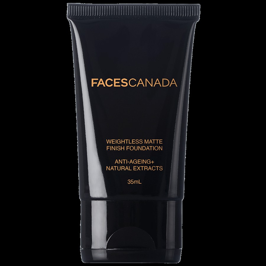 Faces Canada Weightless Matte Finish Foundation - Anti-Ageing