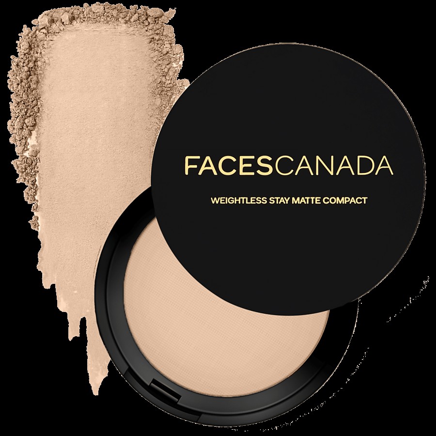 Faces Canada Weightless Stay Matte Compact - SPF-20