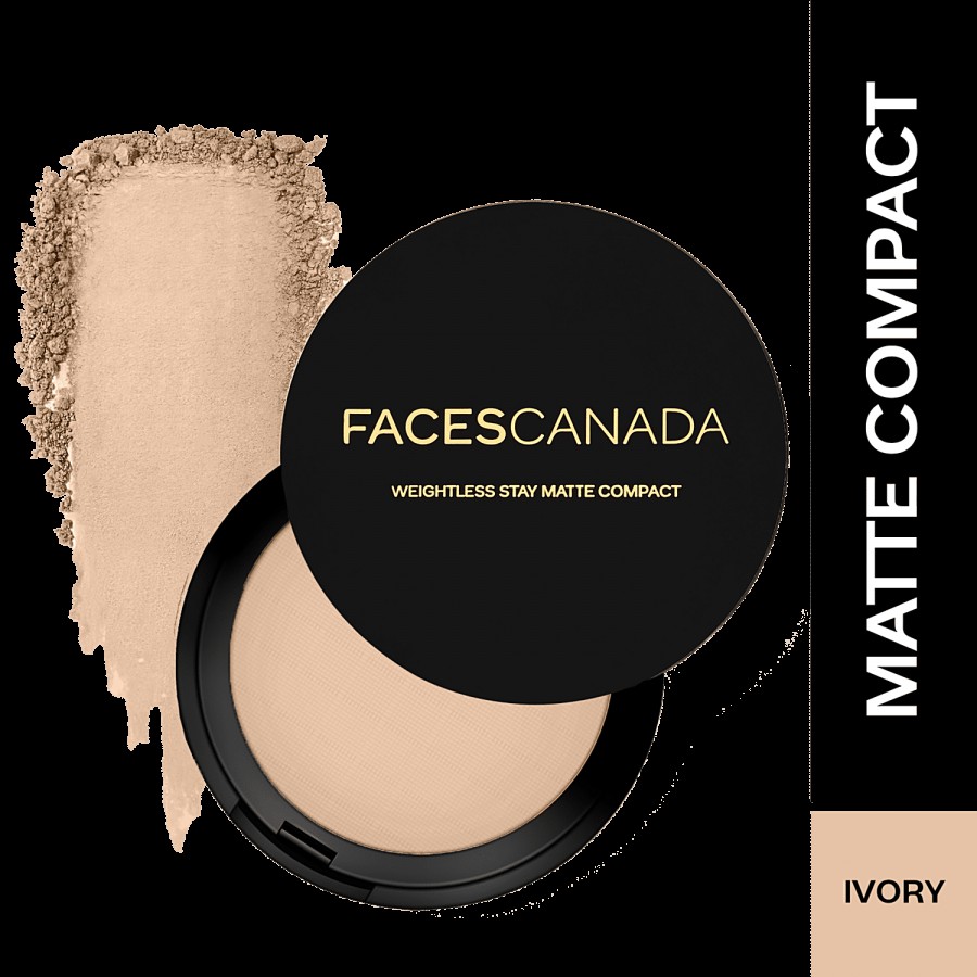 Faces Canada Weightless Stay Matte Compact - SPF-20