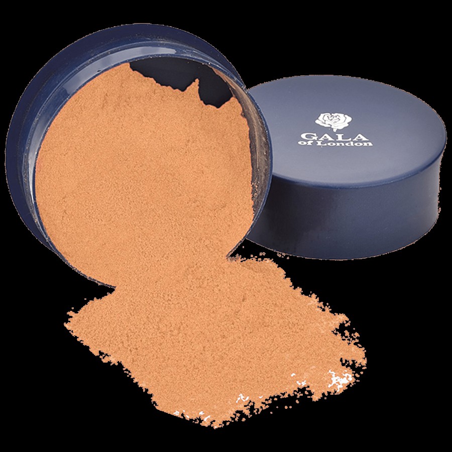 GALA OF LONDON Pearl Face Powder - Rosy Glow