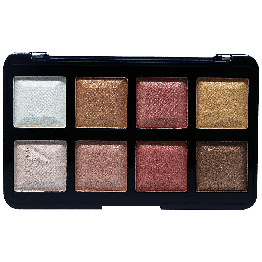 Half N Half Glow & Glow HD Pro Highlighter Palette - Lightweight