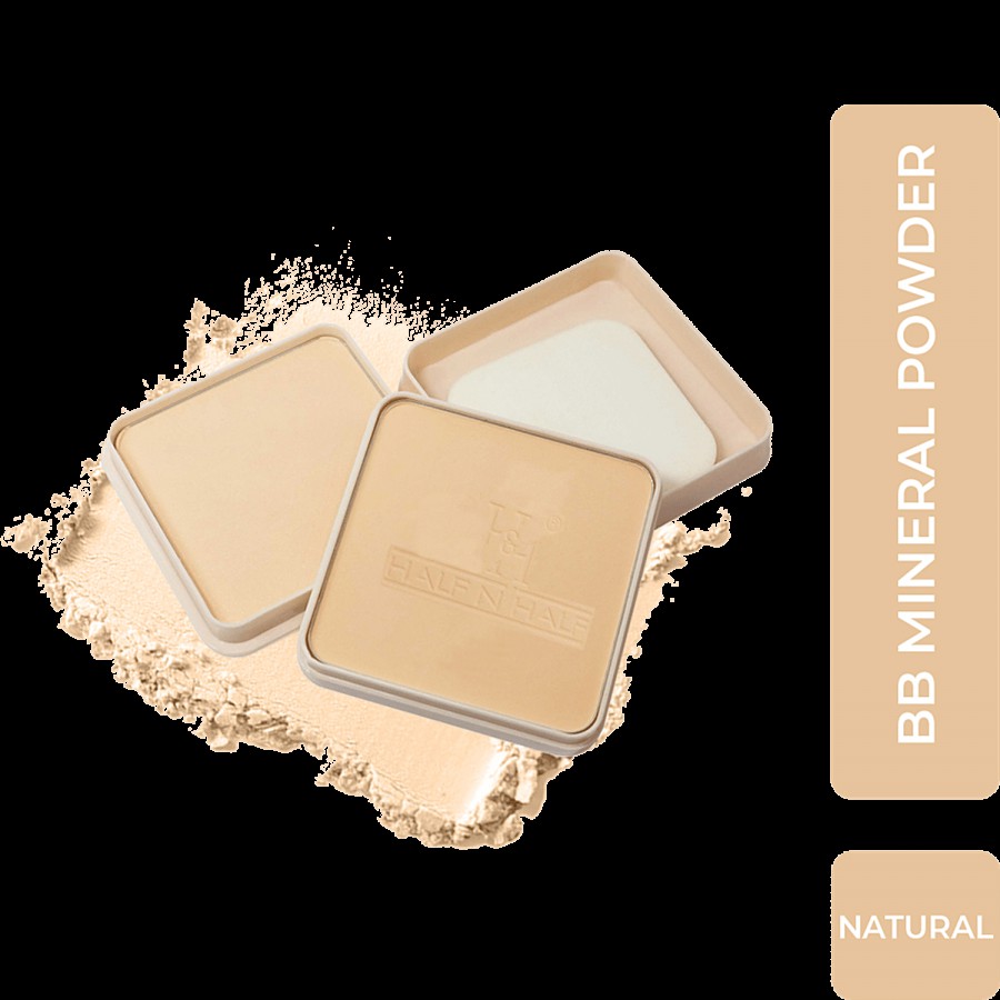 Half N Half BB Mineral Powder - Easy Application