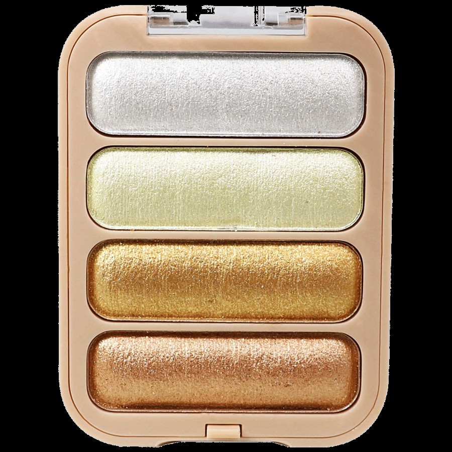 Half N Half Glow Baked Highlighter Powder - Highly Pigmented