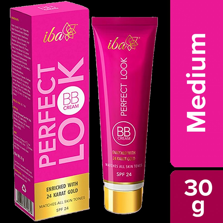 Iba Perfect Look BB Cream With 24 Karat Gold