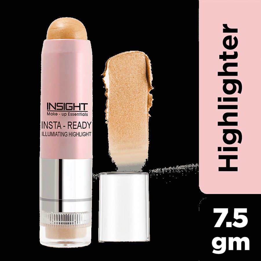 Insight Cosmetics Insta-Ready Illuminating Highlighter - Smooth Application