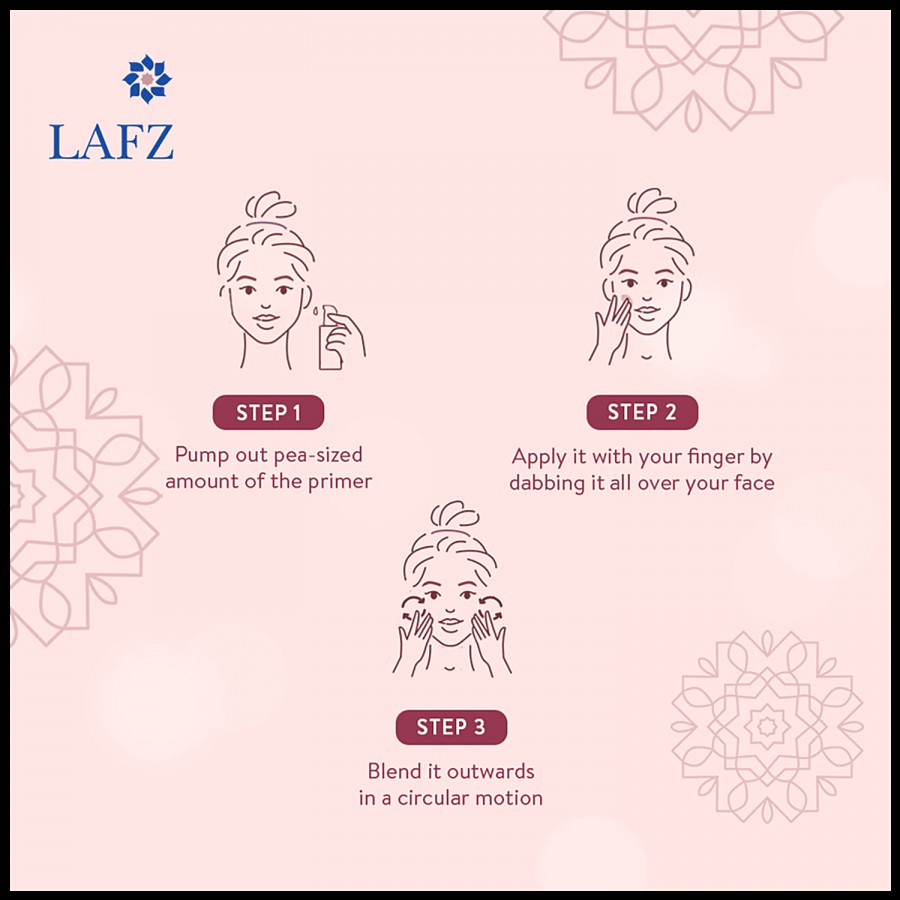 LAFZ Rose Serum Hydrating Primer - With Hyaluronic Acid