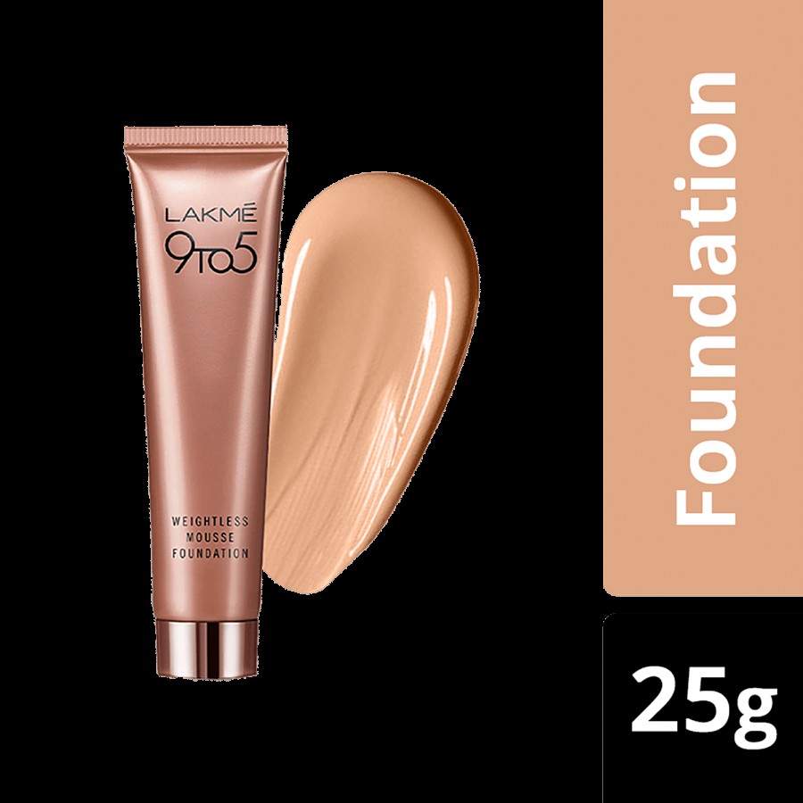 Lakme 9-To-5 Weightless Mousse Foundation