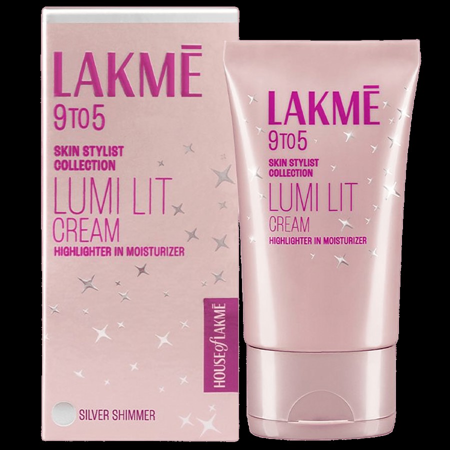 Lakme 9 To 5 Lumi Tint Cream - Highlighter In Moisturizer