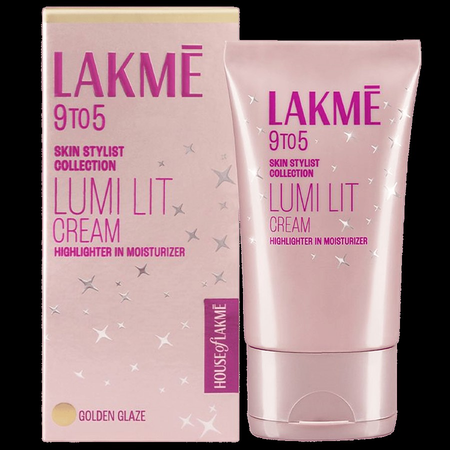 Lakme 9 To 5 Lumi Tint Cream - Highlighter In Moisturizer