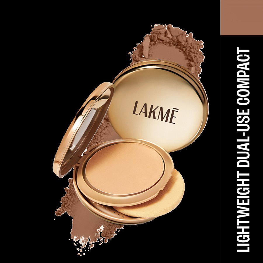 Lakme 9 To 5 Wet & Dry Compact - Dual Finish